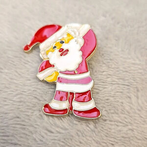 #509 SANTA Brooch pin chrismas